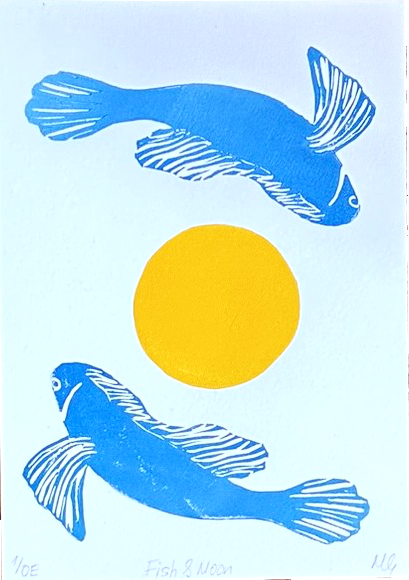 Fish & Moon — Detail