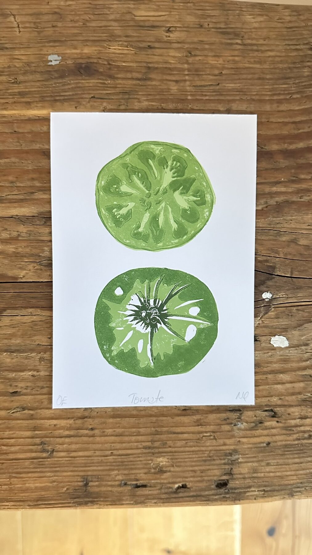 Grüne Tomate